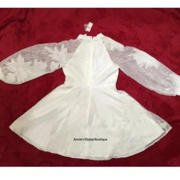 NWT Anthropologie Mare Mare Sabine Embroidered Mini Dress XS - Picture 15 of 16